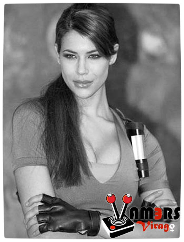 Karima Adebibe as Lara Croft I would like to think of the Vamers website as