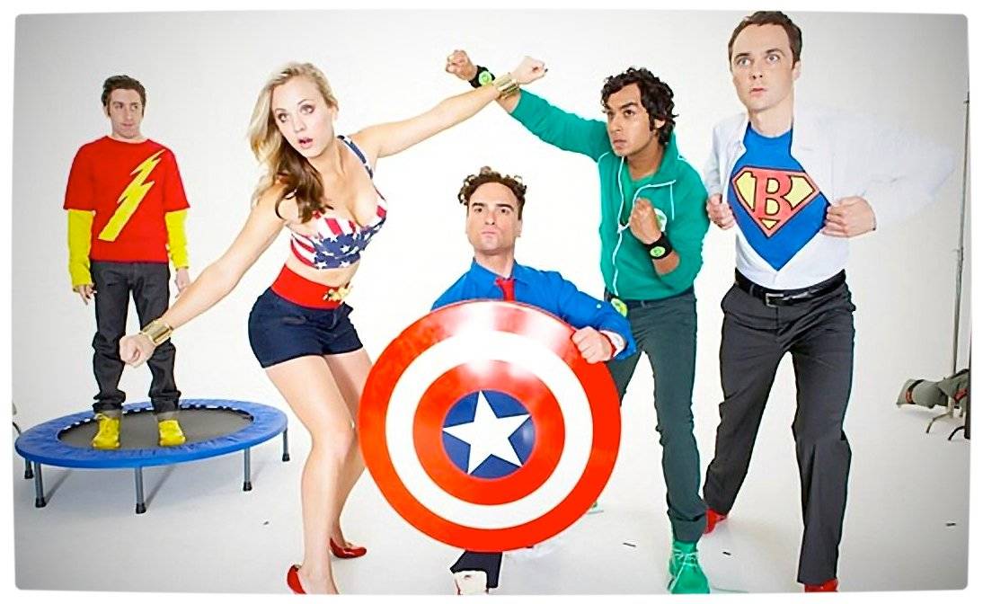 Vamers-The-Big-Bang-Theory-Cast-Superhero-Banner
